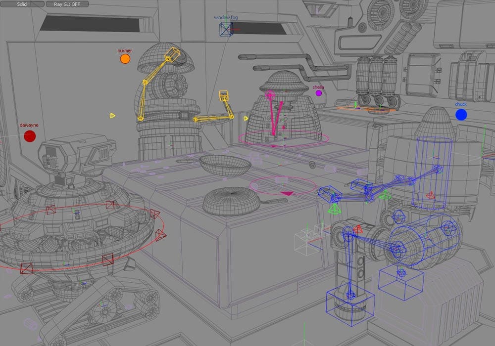 Divertido cortometraje de animación 3d: Dubstep Dispute