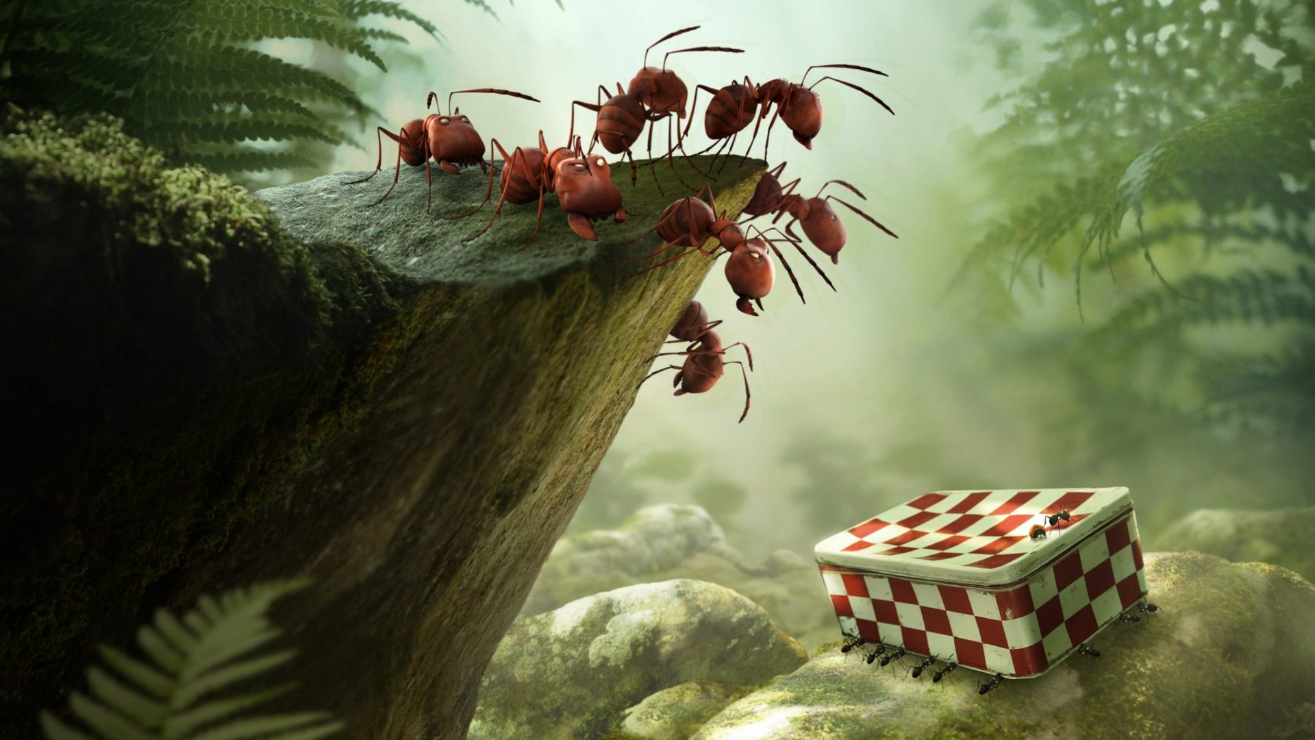 Película de Animación 3d-Serie TV. animación-El Valle de las Hormigas Perdidas