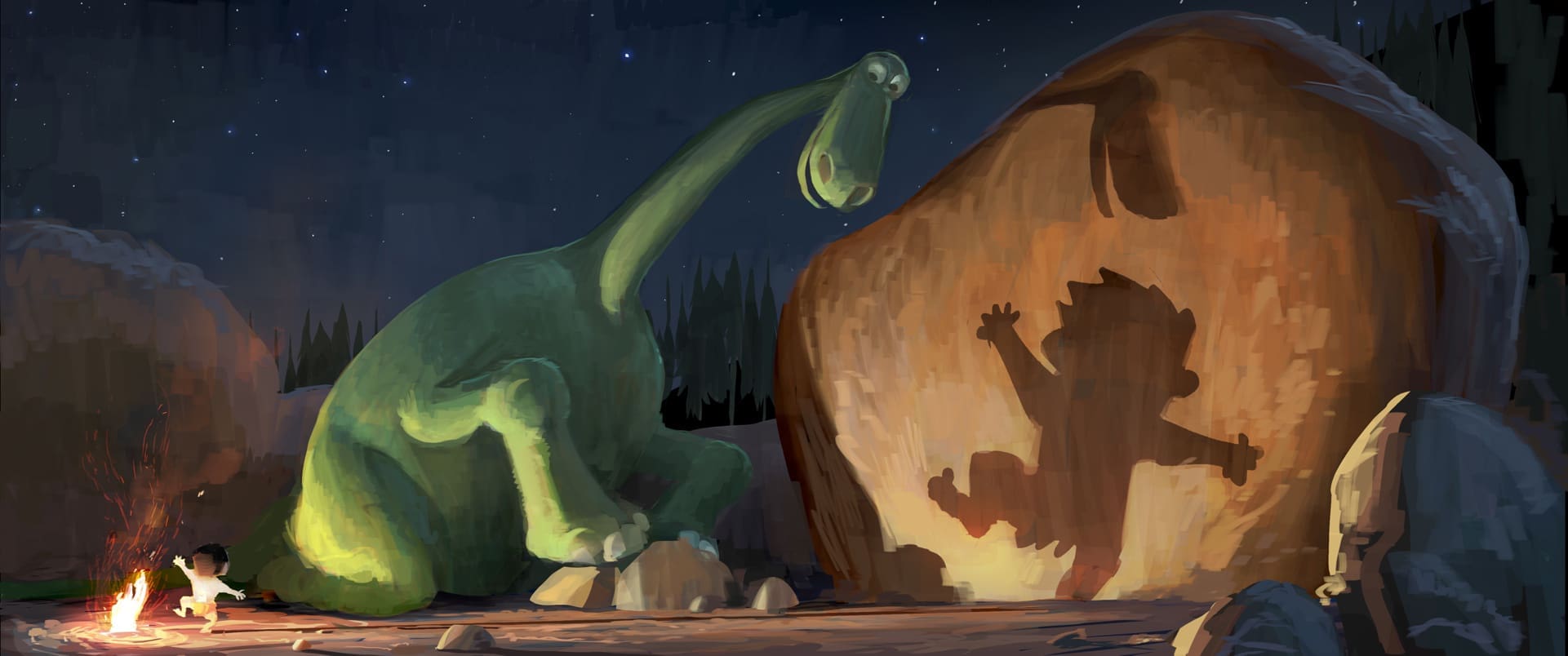 the art of the good dinosaur concept art