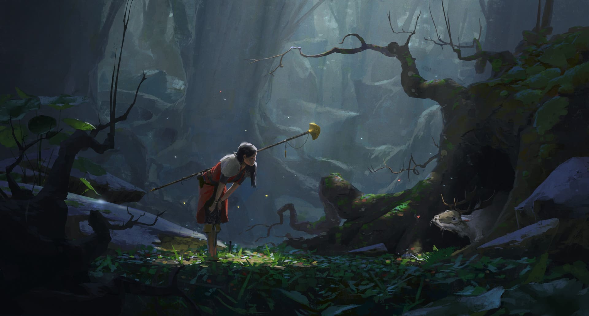 Matte painting de Jeremy Paillotin