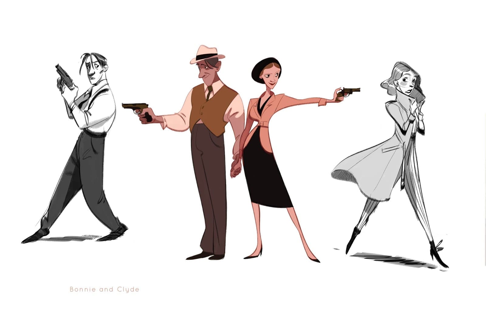 Cécile Carre- Ilustración-Dibujo-arte-Diseño de personajes-animación