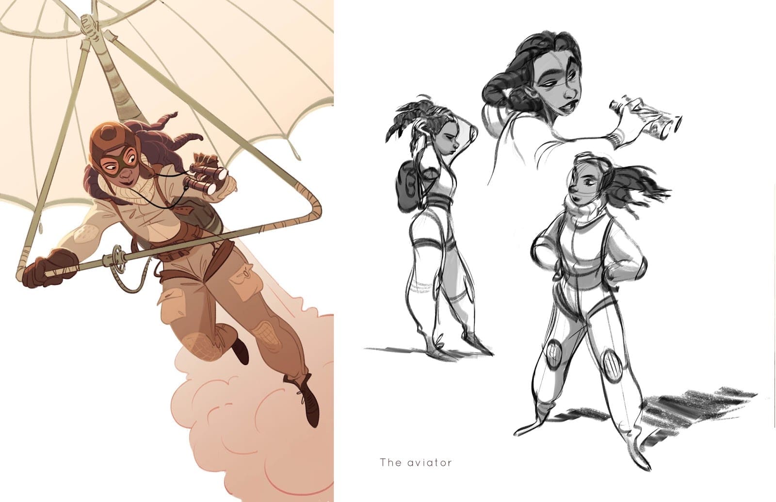 Cécile Carre- Ilustración-Dibujo-arte-Diseño de personajes-animación