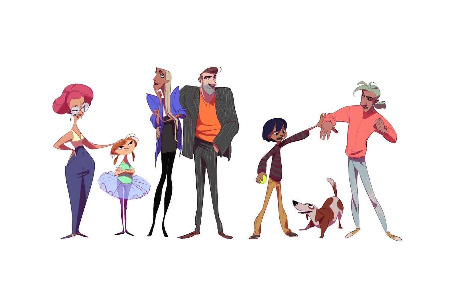 Cécile Carre- Ilustración-Dibujo-arte-Diseño de personajes-animación