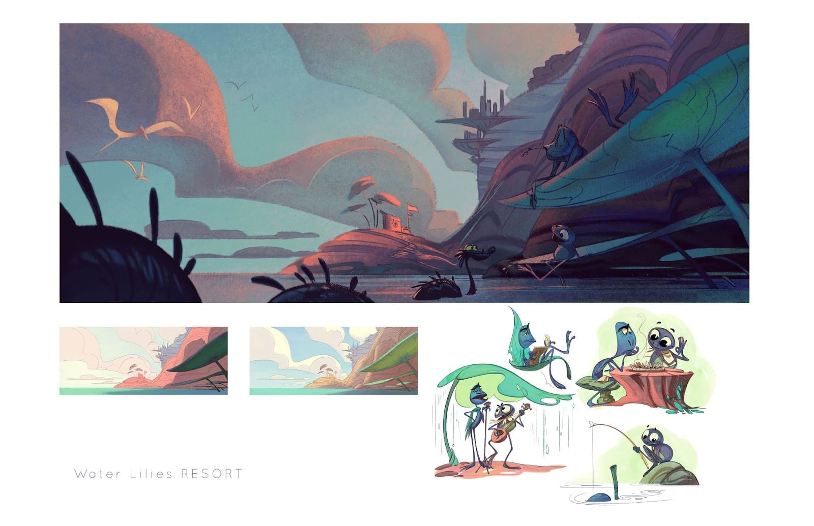 Cécile Carre- Ilustración-Dibujo-arte-Diseño de personajes-animación