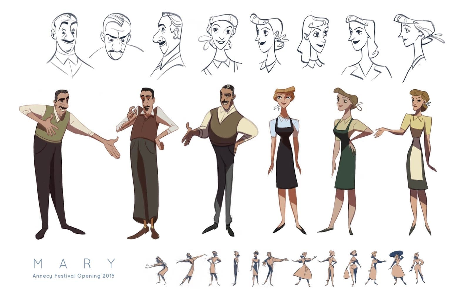 Cécile Carre- Ilustración-Dibujo-arte-Diseño de personajes-animación