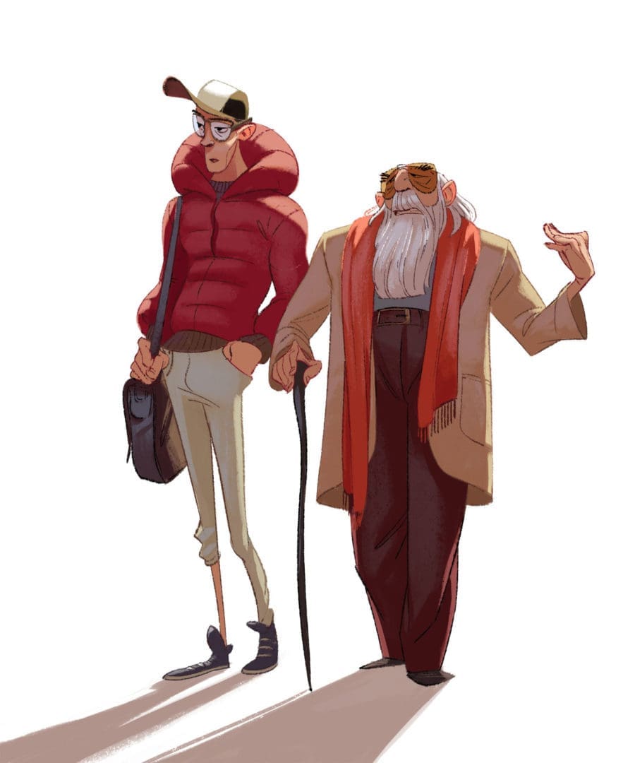 El Arte de Cécile Carre: Ilustración y Diseño de Personajes - Portfolio, Showreel & Tutoriales