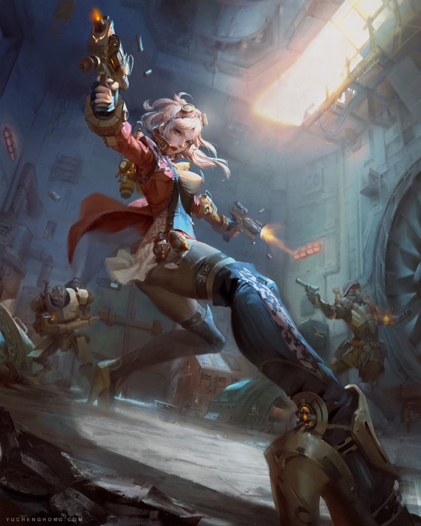 Yu Cheng Hong concept artist