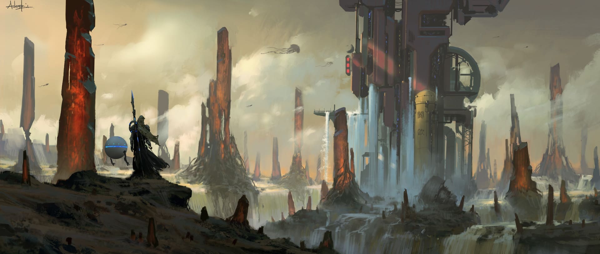 concept art - luzhan liu