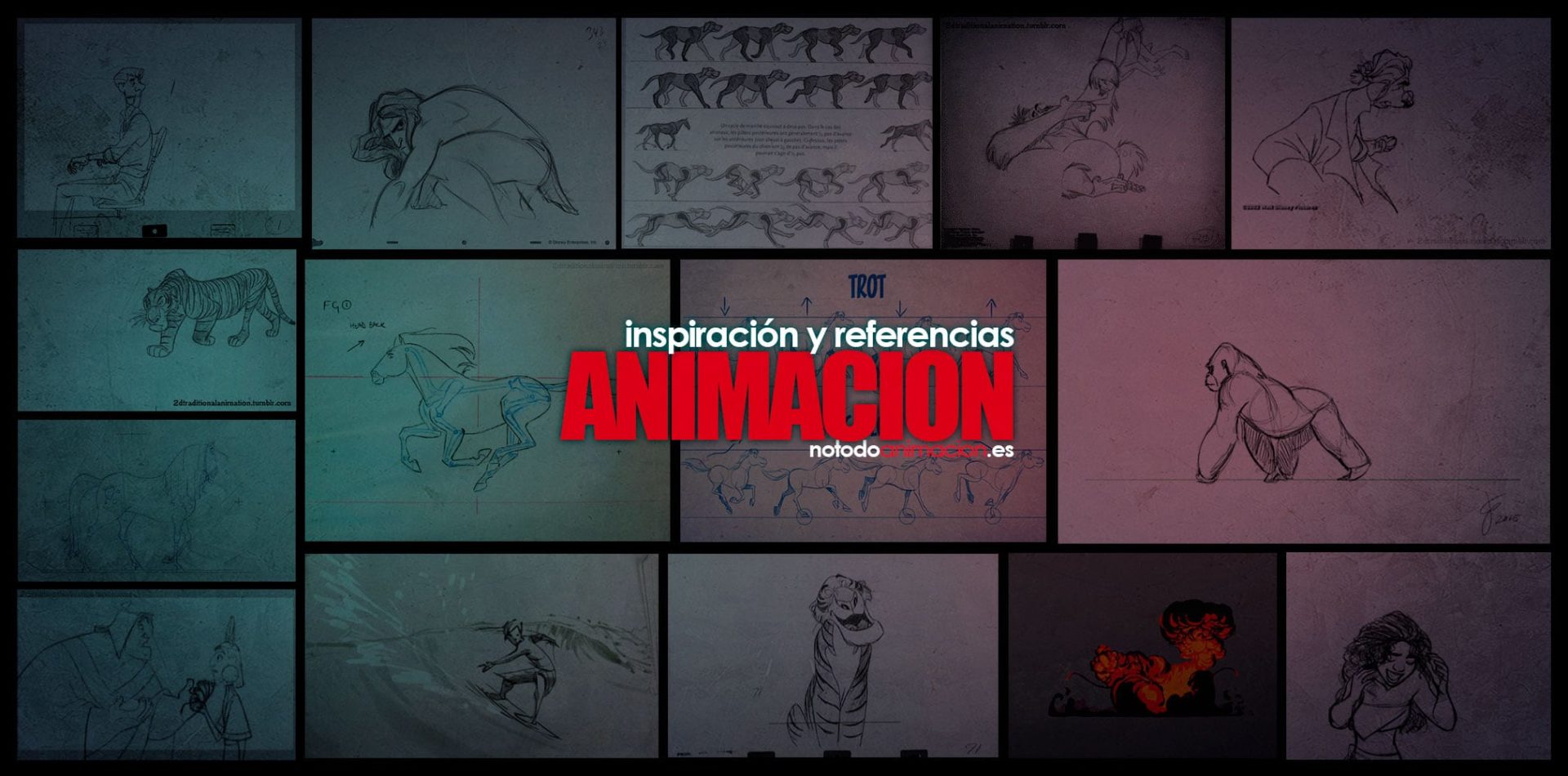 Inspiración y Referencias - Animación de Personajes, Animales y Efectos