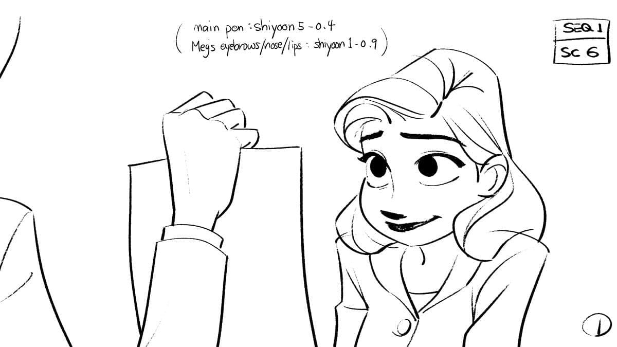 El Arte de Paperman - Making of, Storyboard, Diseño de Personajes & Concept Art