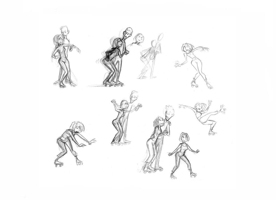 el arte de ratatouille diseño de personajes