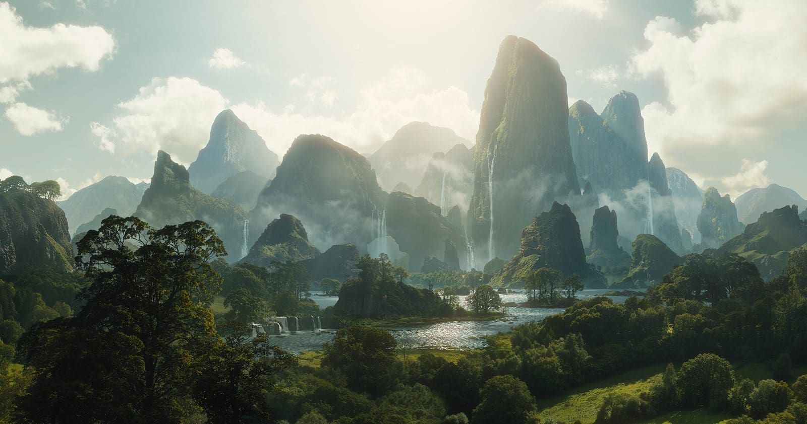 Digital Matte & Concept Art El Arte de Dylan Cole