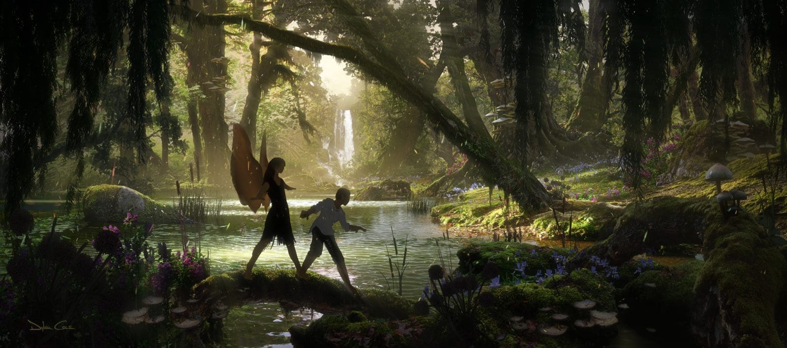 Digital Matte & Concept Art El Arte de Dylan Cole