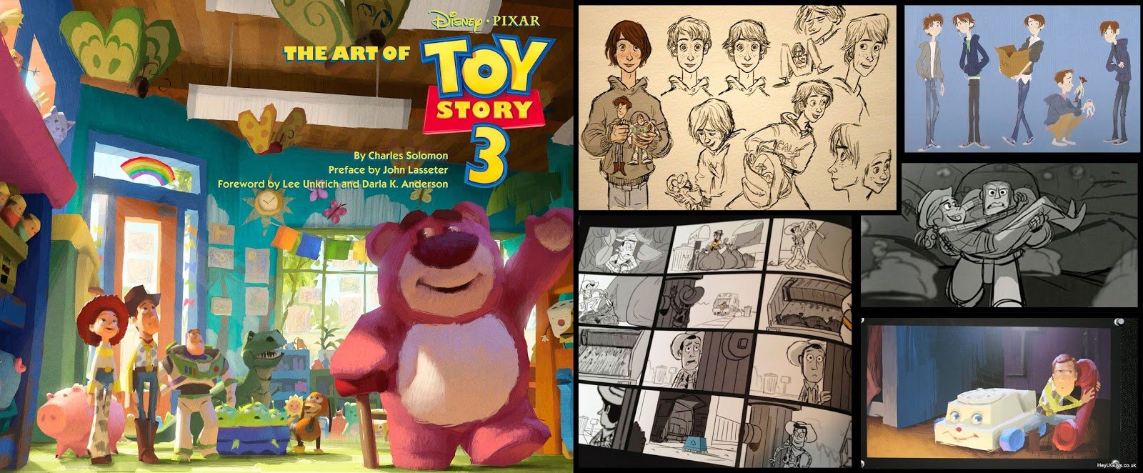 Libro El Arte de Toy Story 3 artbook - Concept Art, Diseño de Personajes y Making of