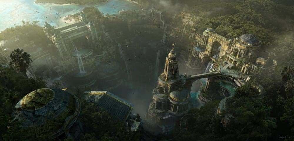 Digital Matte & Concept Art El Arte de Dylan Cole