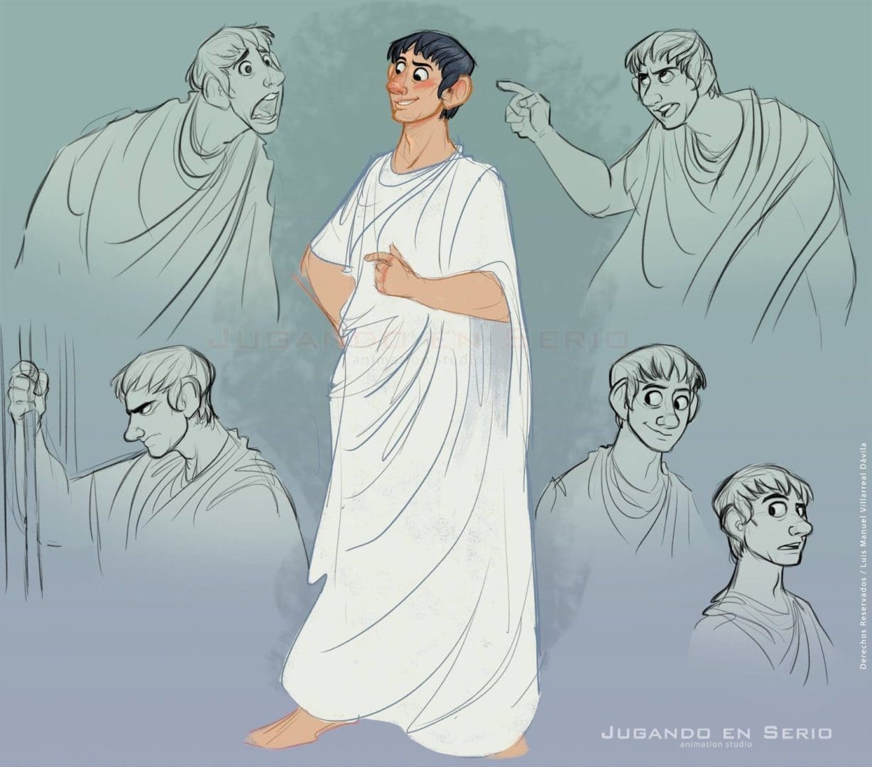 El arte de Luis Manuel Villarreal - Diseño de Personajes y Tutoriales