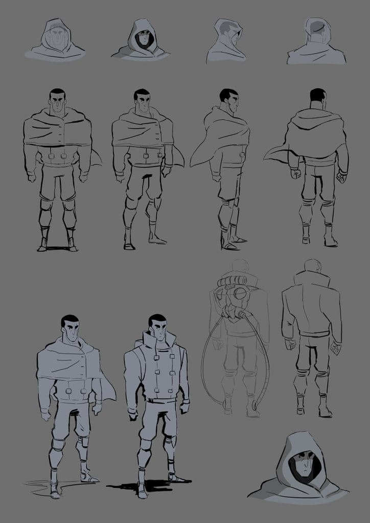 Cortometraje de Animación Hero - Desarrollo Visual & Making of
