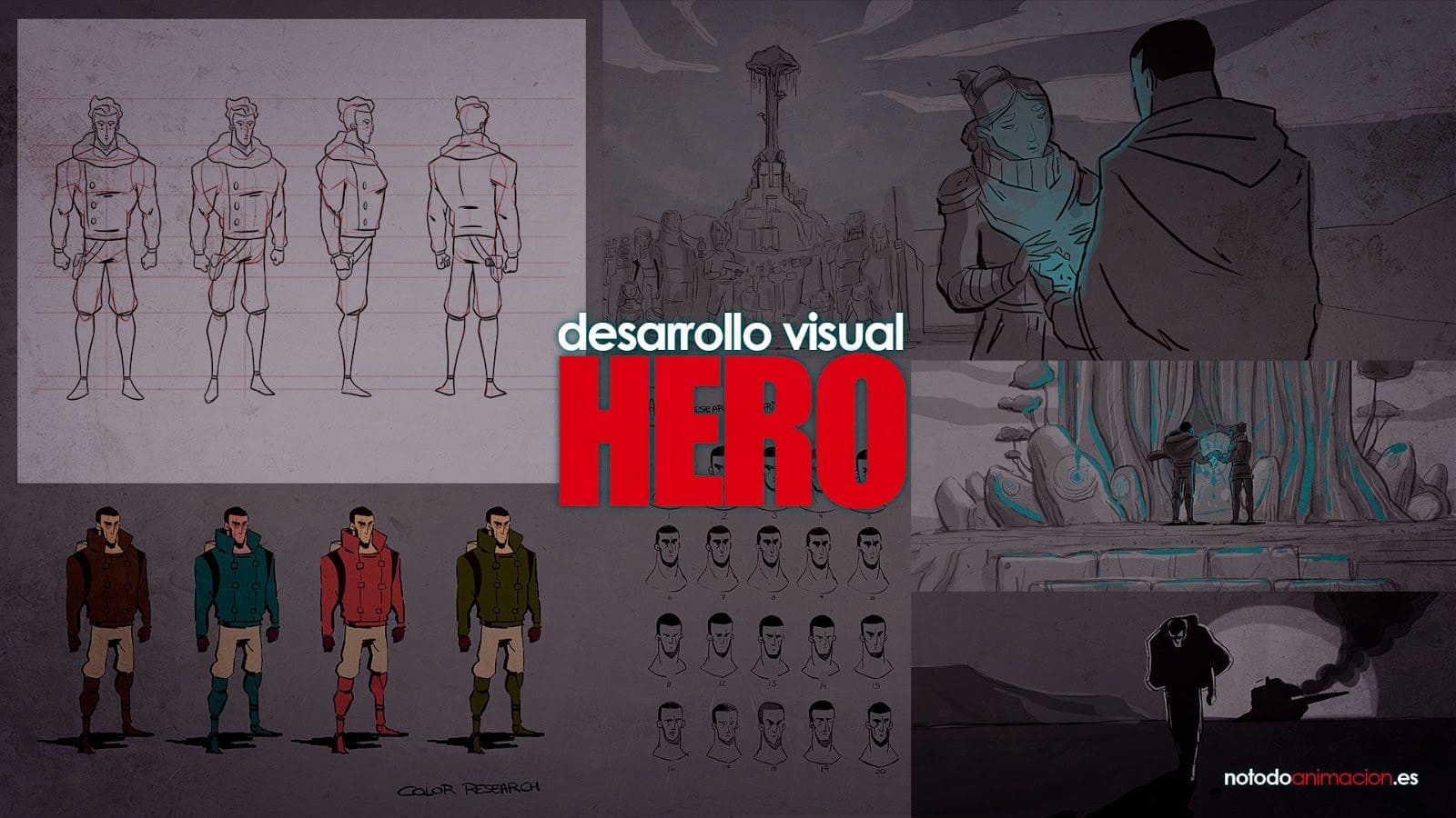 Cortometraje de Animación Hero - Desarrollo Visual & Making of