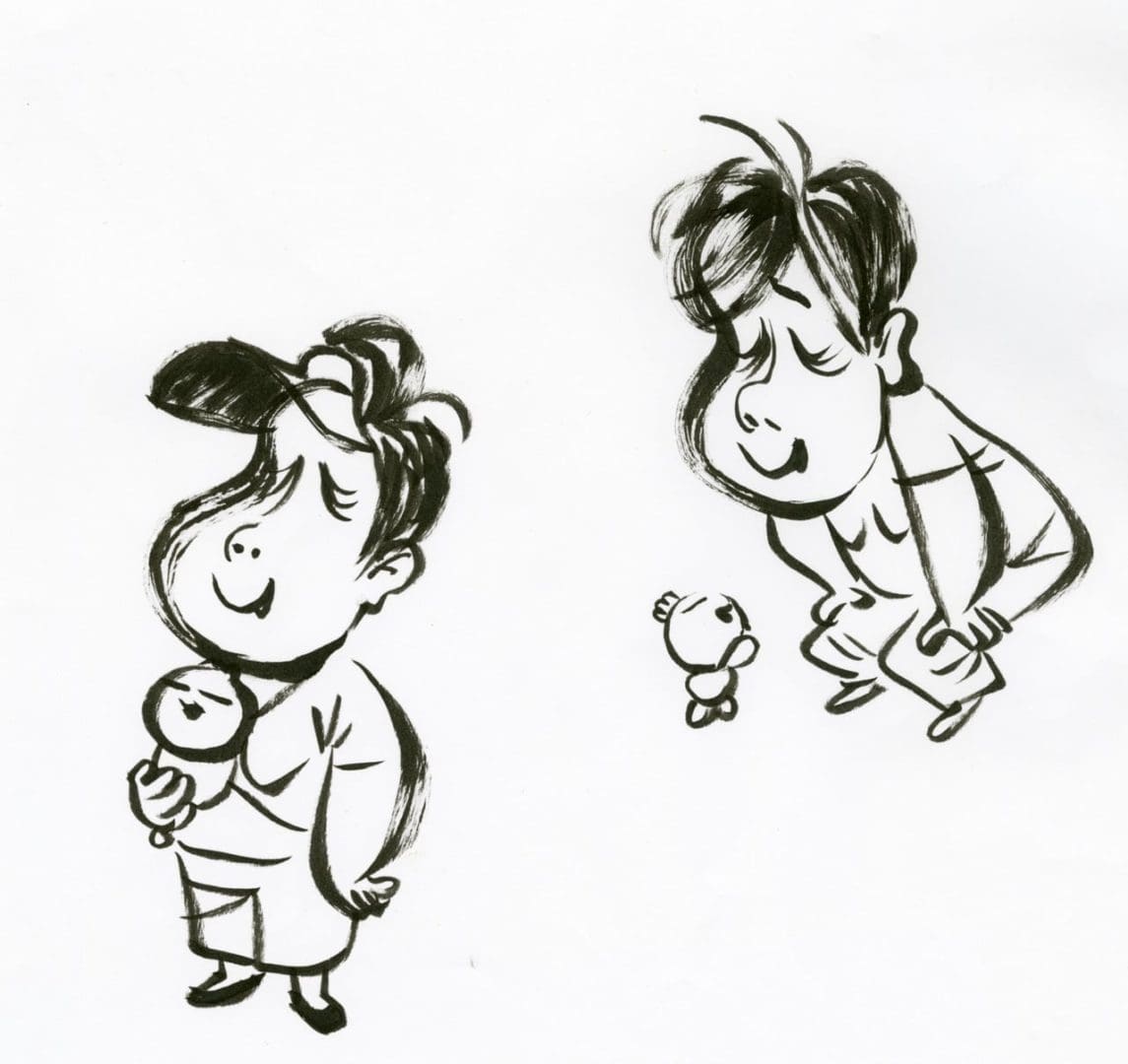 concept art Bao - Trailer del Corto Bao de Pixar