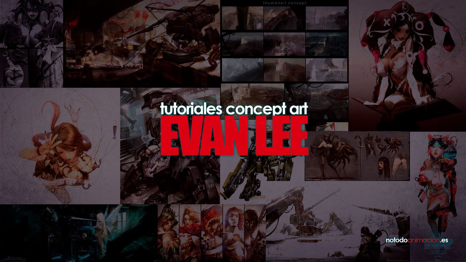 Tutoriales de Concept Art - Evan Lee