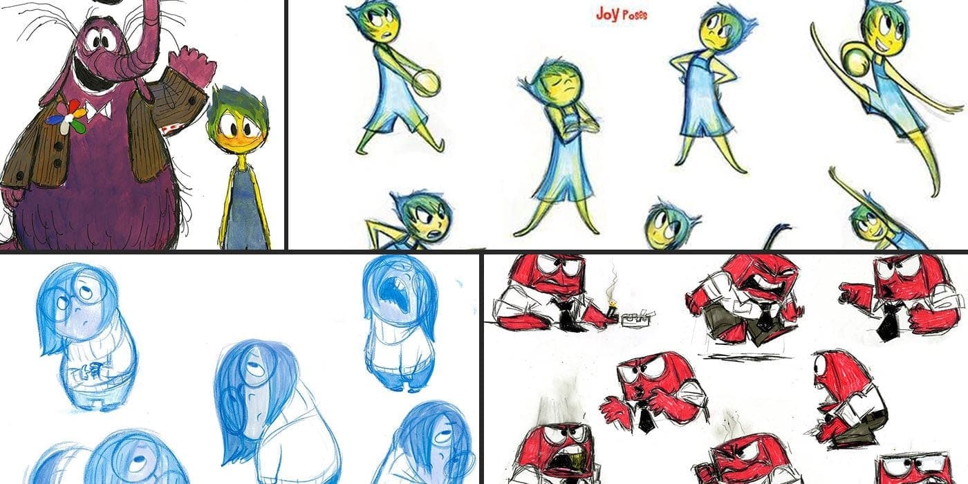 El arte de Inside Out: Todo el Desarrollo Visual y libro de Art Of Inside Out (Película de Disney-Pixar) Color Script y Concept Art