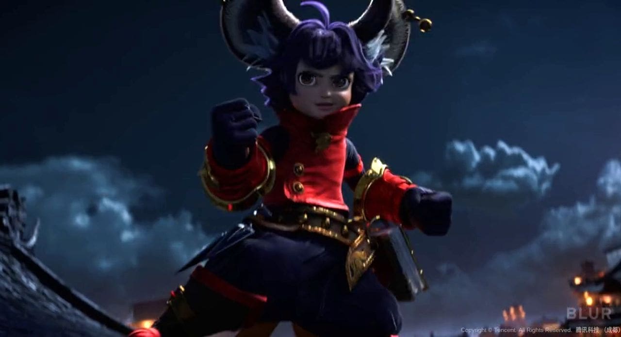 Cinemática del videjuego Honour of King