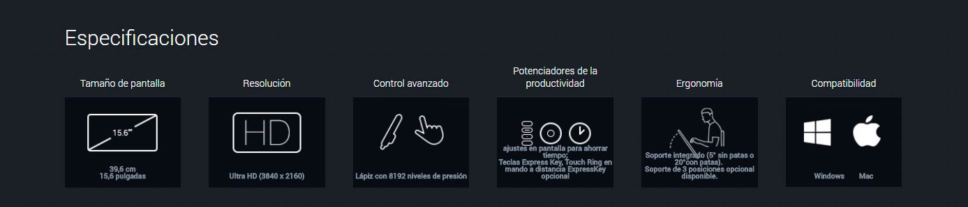  Wacom Cintiq Pro 16  OPINIÓN, COMPARATIVA Y PRECIO (REVIEW 2018) ultraHD Touch comprar tienda online