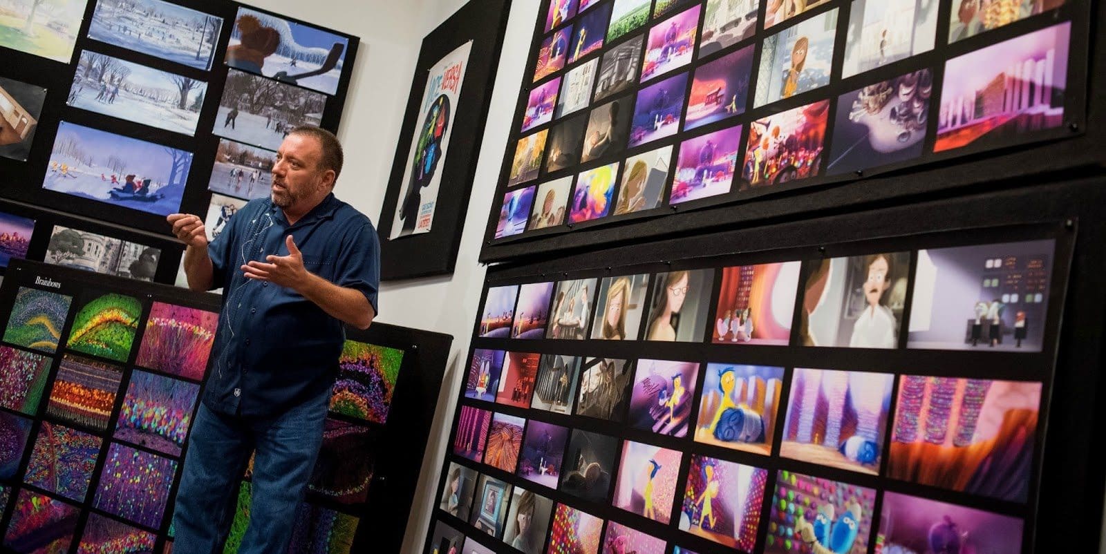 Desarrollo Visual: El Arte de Pixar Inside Out - Color Script , making of,  Concept Art y diseño de personajes