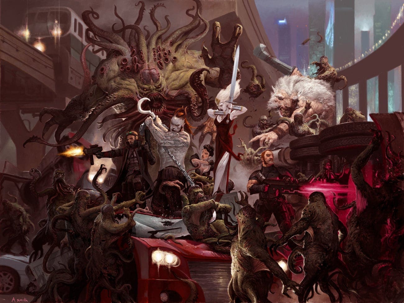 Adrian-Smith-Ilustración-concept art-Arte