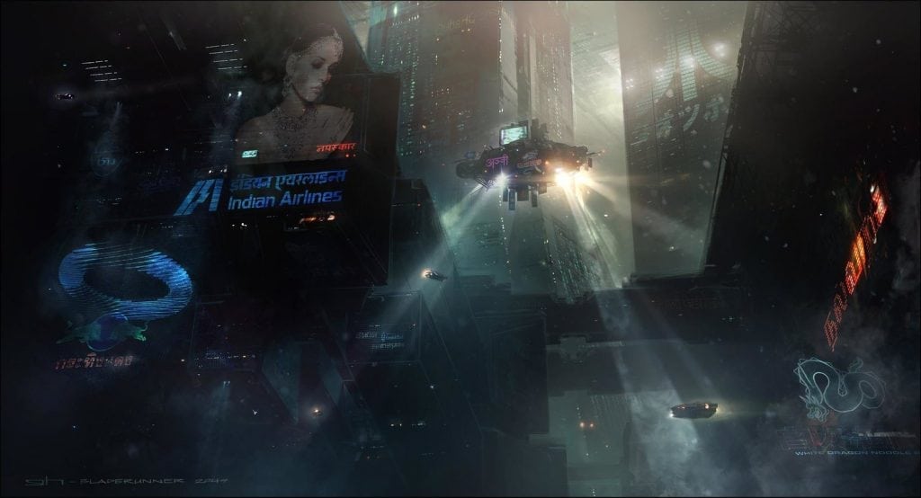 Victor Martinez-concep art-ilustración-Blade Runner 2049