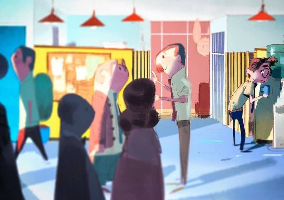 Inner workings cortometraje completo Desarrollo visual, diseño de personajes & concept art