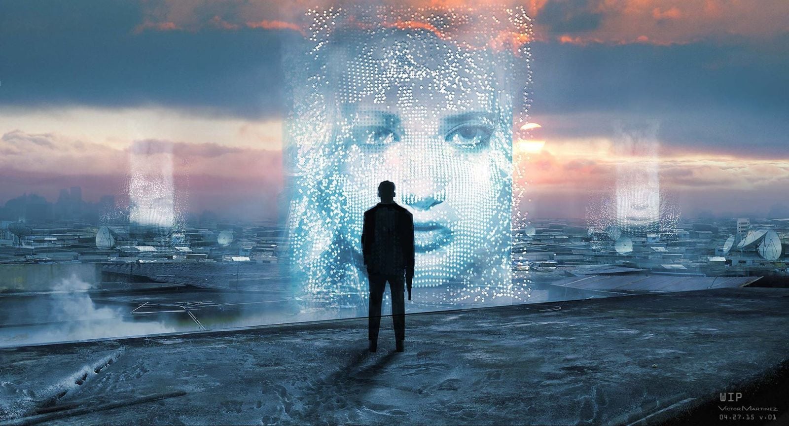 Victor Martinez-concep art-ilustración-Blade Runner 2049
