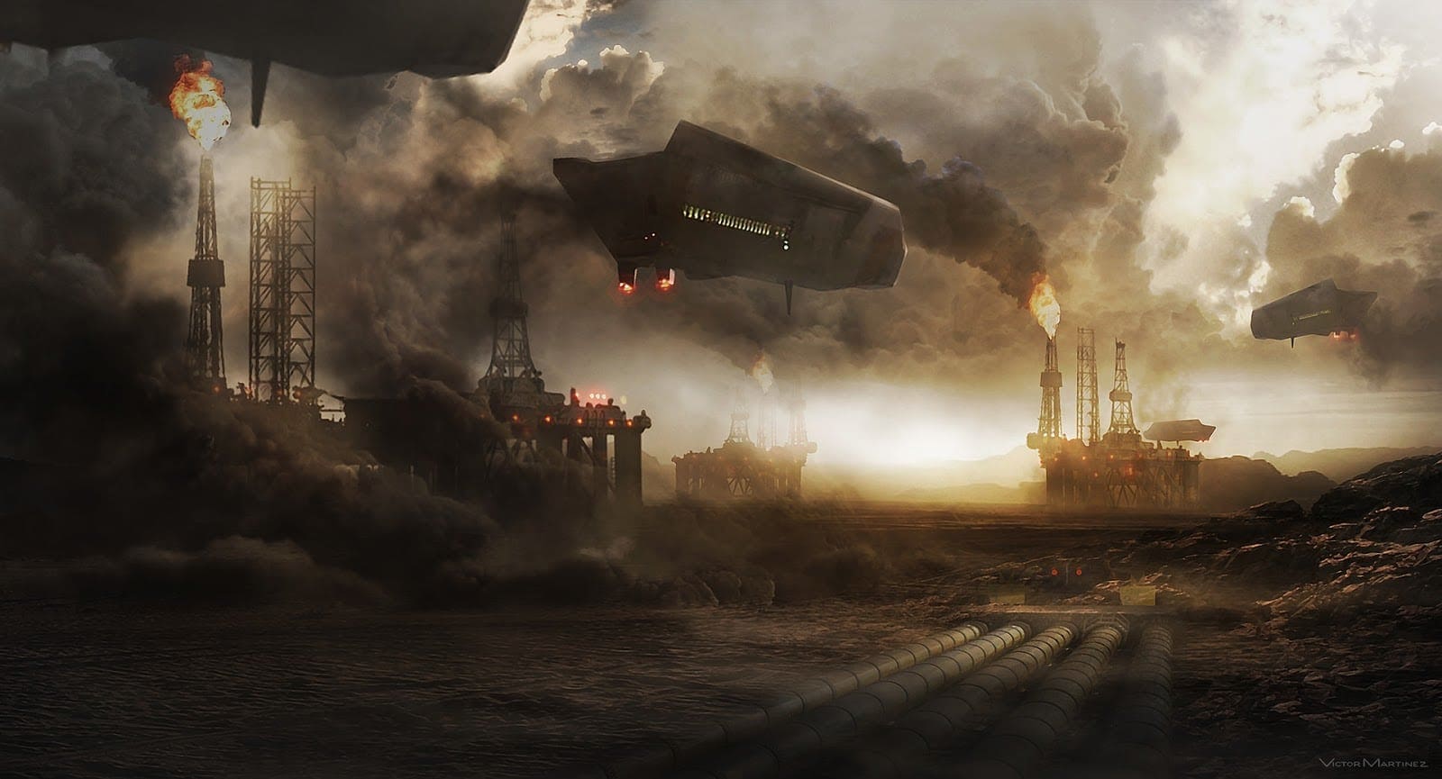 Victor Martinez-Blade Runner 2049-concept art-ilustración