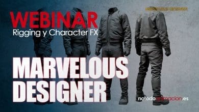 webinar marvelous designer español