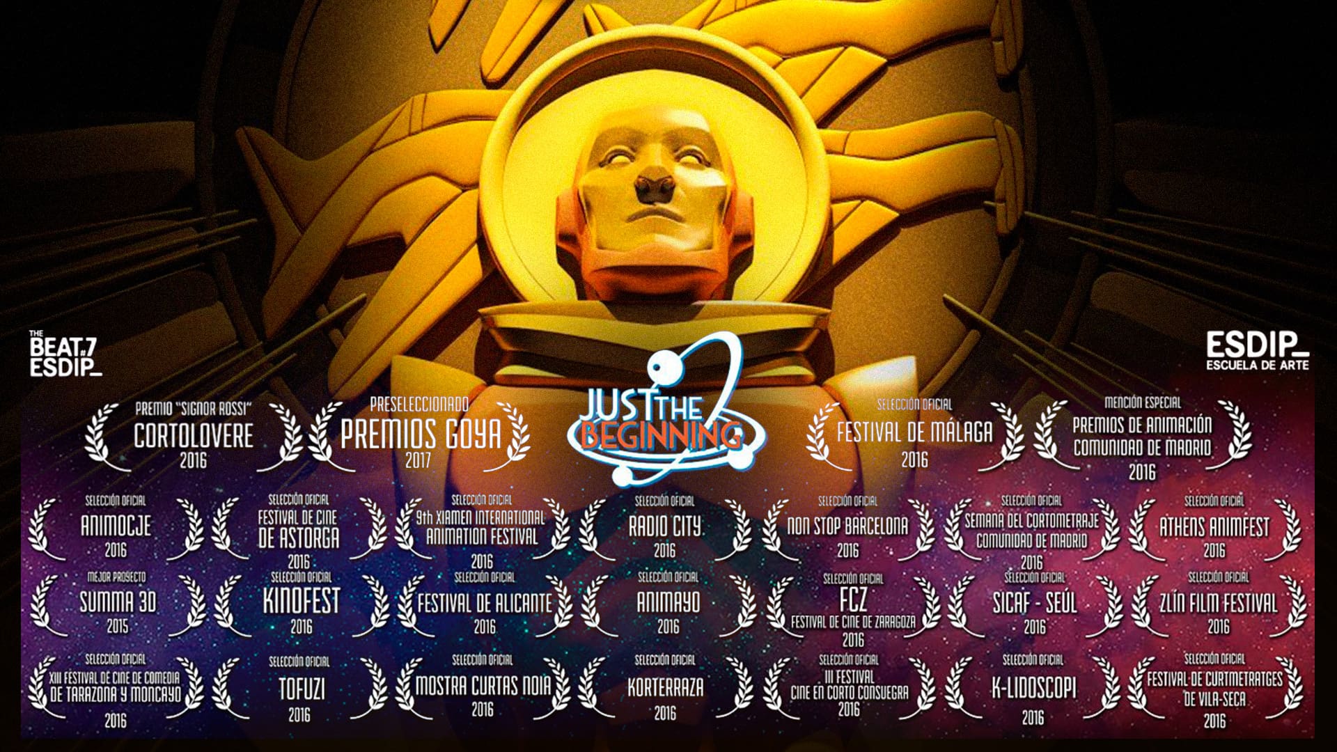 Just The Beginning - Cortometraje de Animación JTB_cristal-retake_01_web_logo