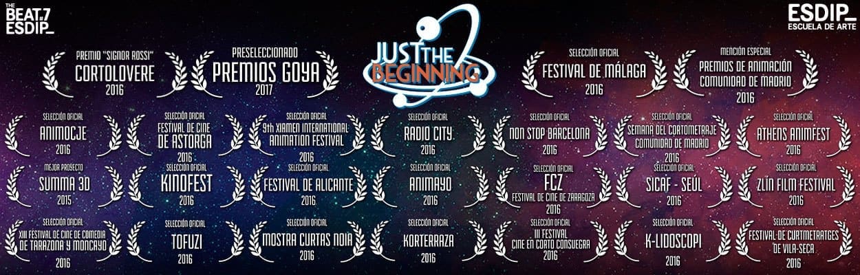 Just The Beginning - Cortometraje de Animación JTB_cristal-retake_01_web_logo
