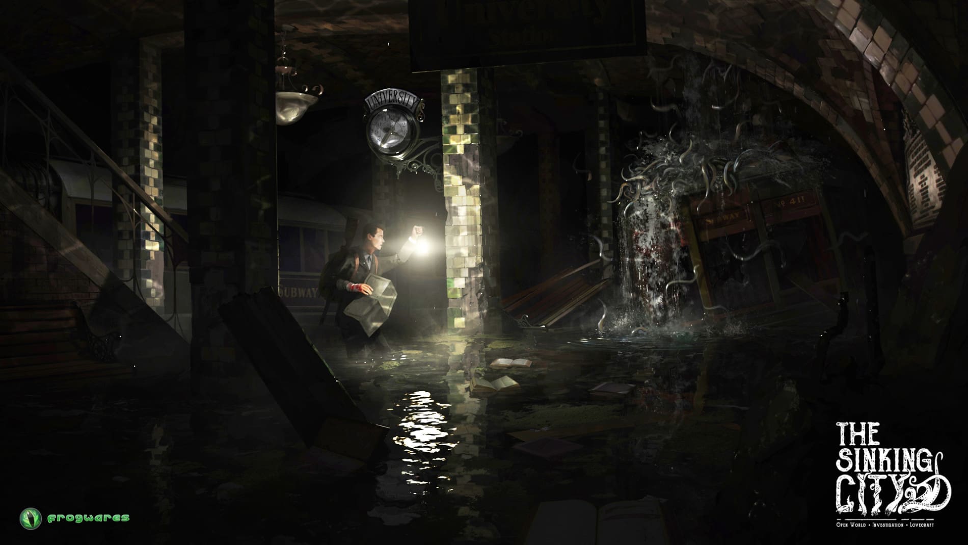 Cinemática-videojuego-The Sinking City