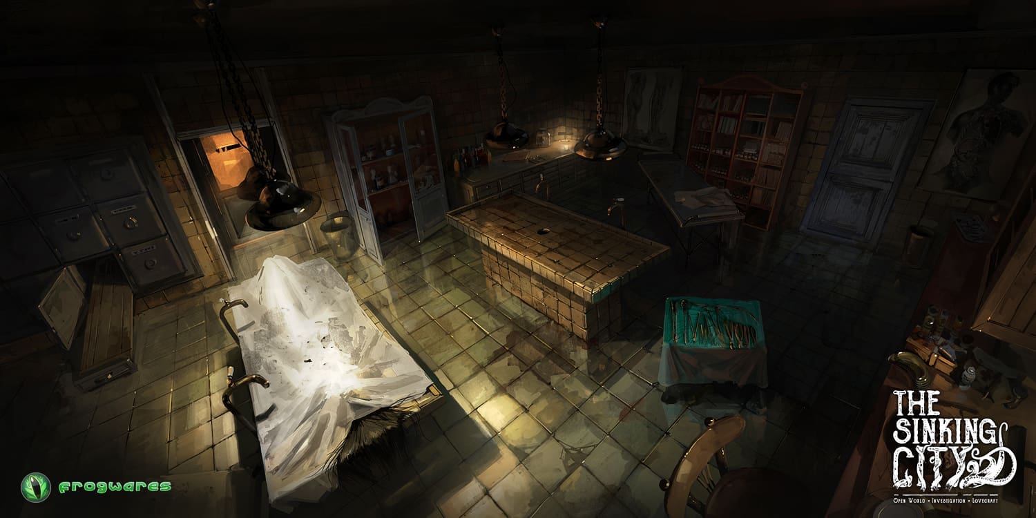 Cinemática-videojuego-The Sinking City