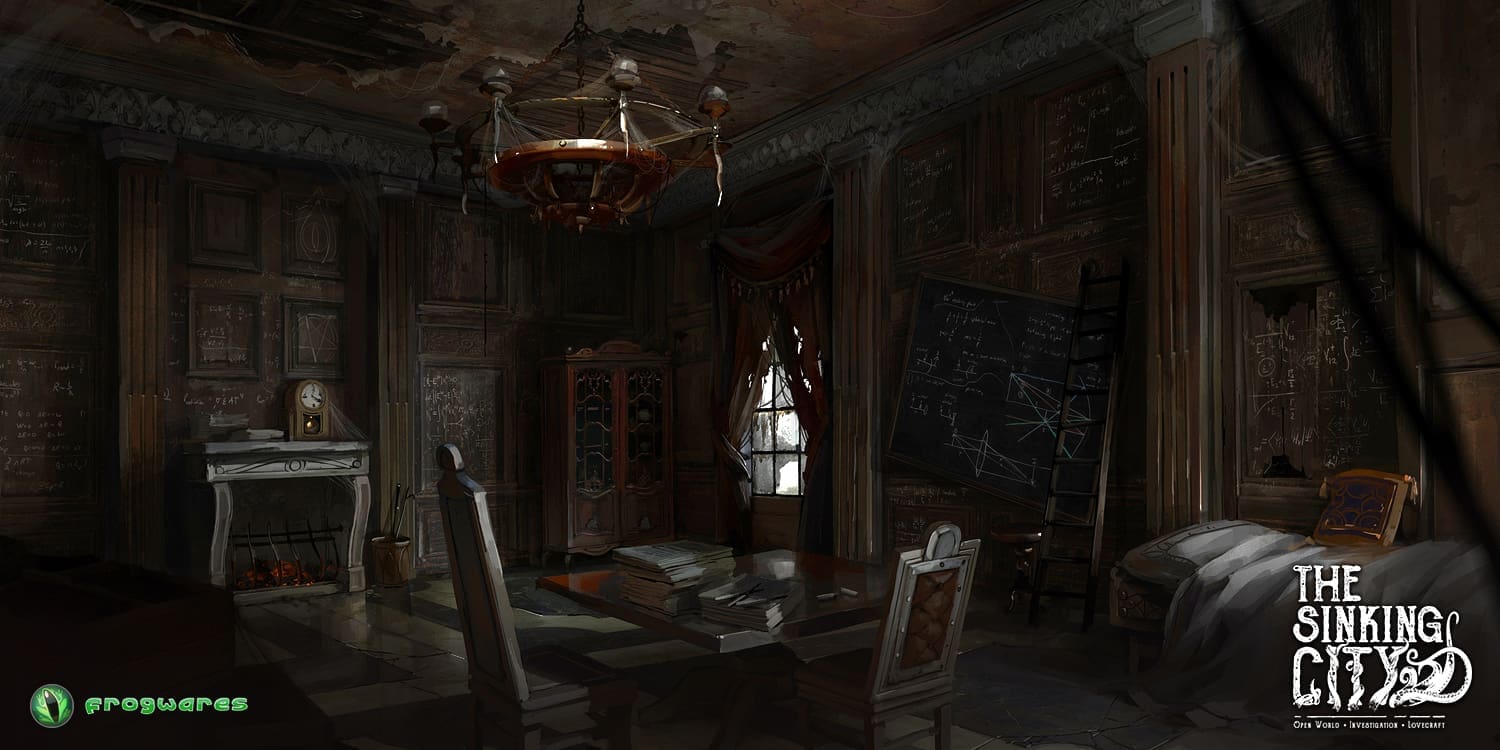 Cinemática-videojuego-The Sinking City
