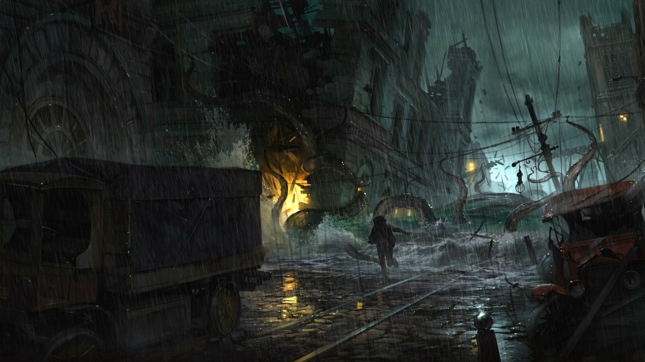 Cinemática y Gameplay The Sinking City- Death May Die
