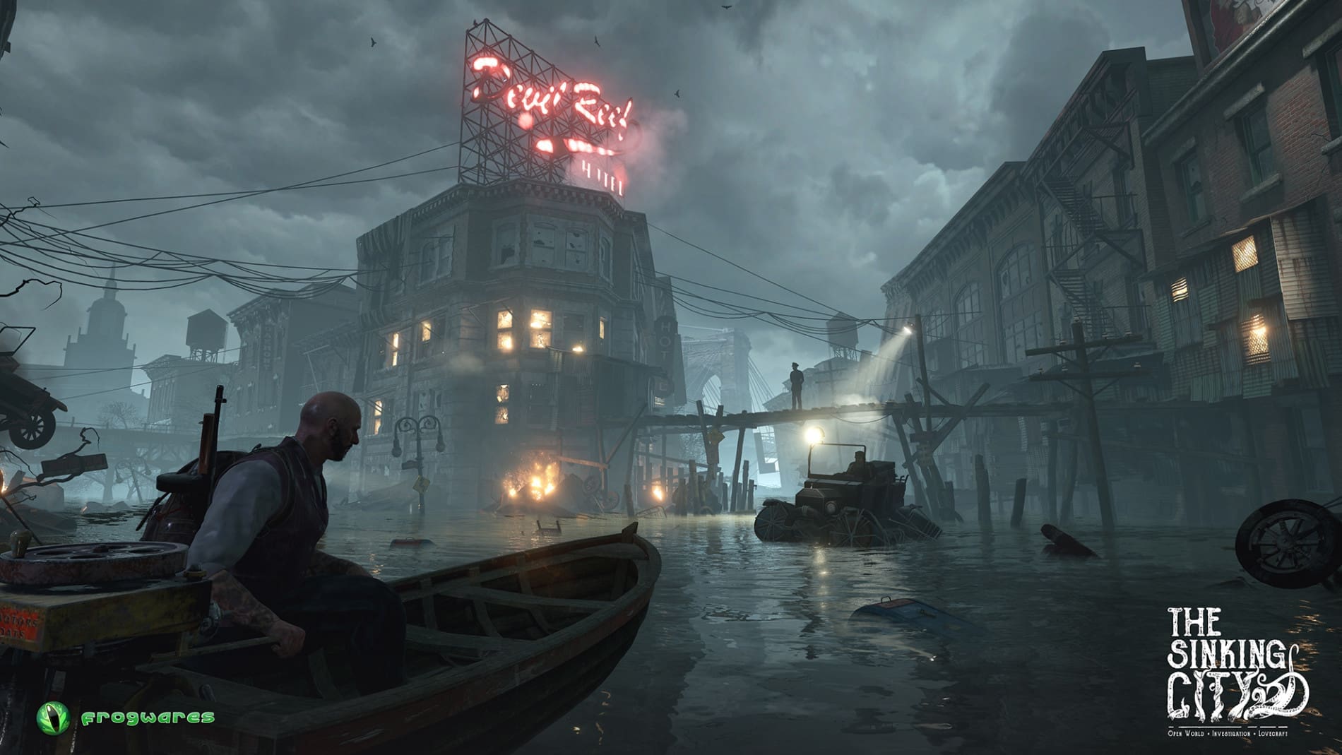 Cinemática-videojuego-The Sinking City