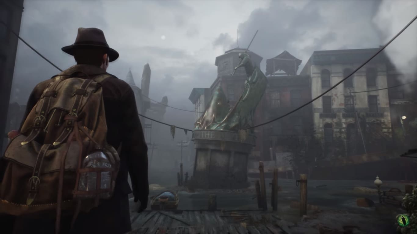 Cinemática-videojuego-The Sinking City