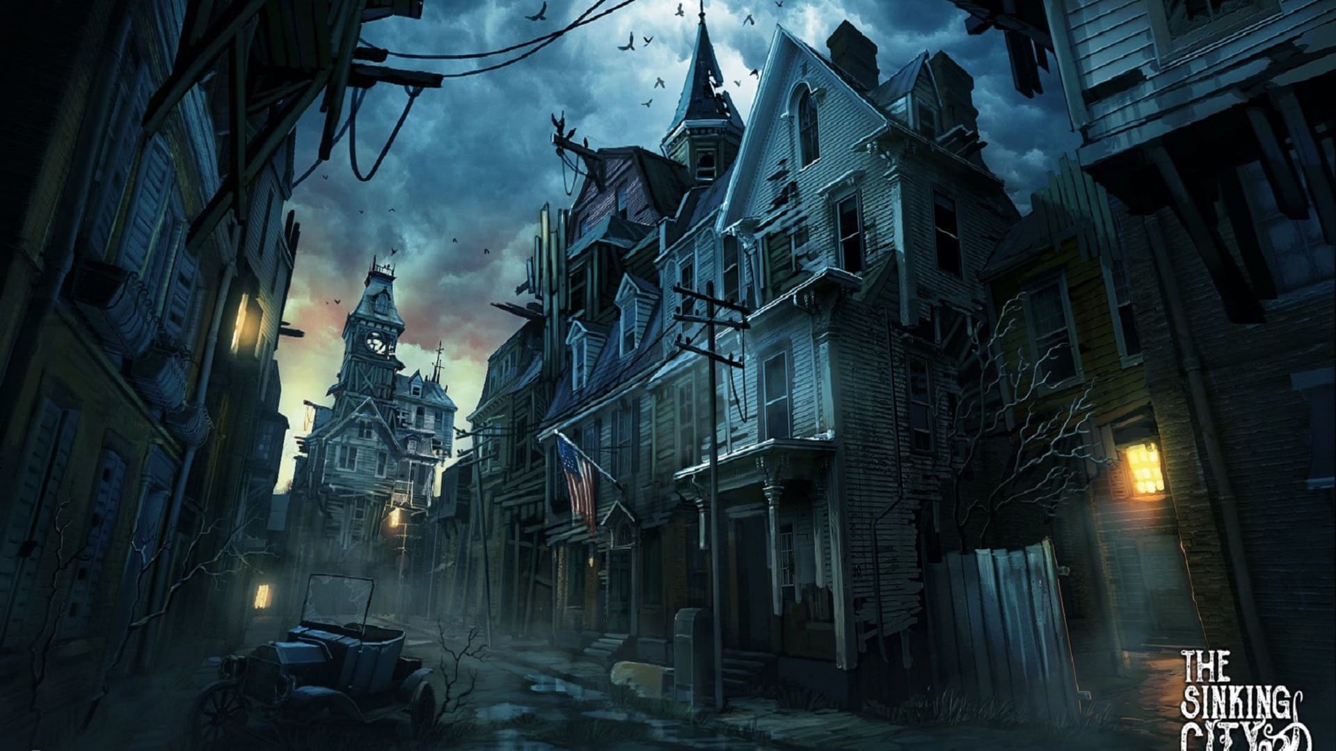 Cinemática-videojuego-The Sinking City