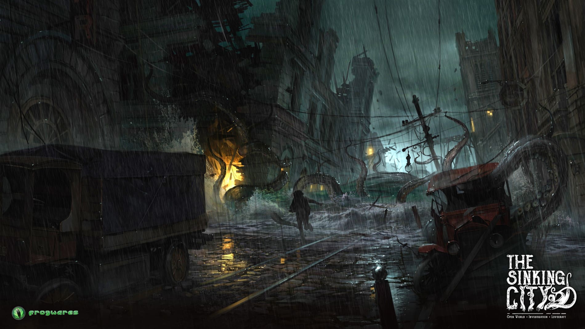 Cinemática-videojuego-The Sinking City