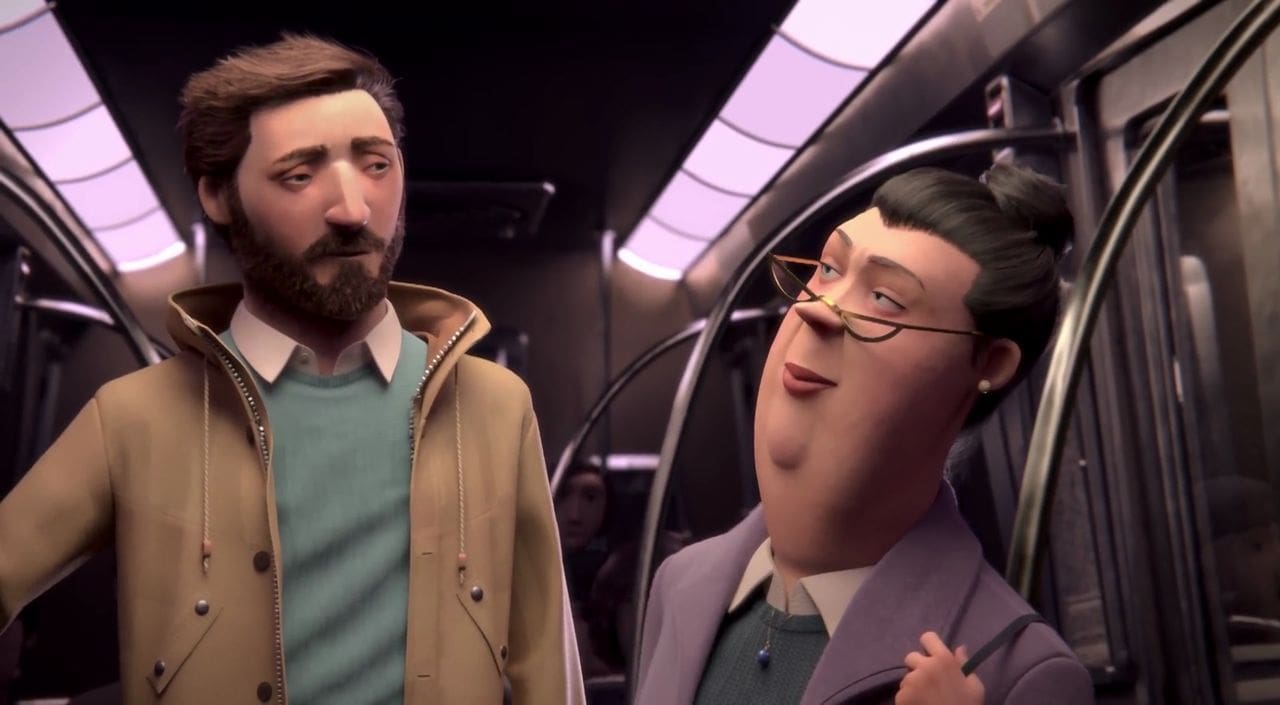 Cortometraje de Animación-3d-Méli-Métro