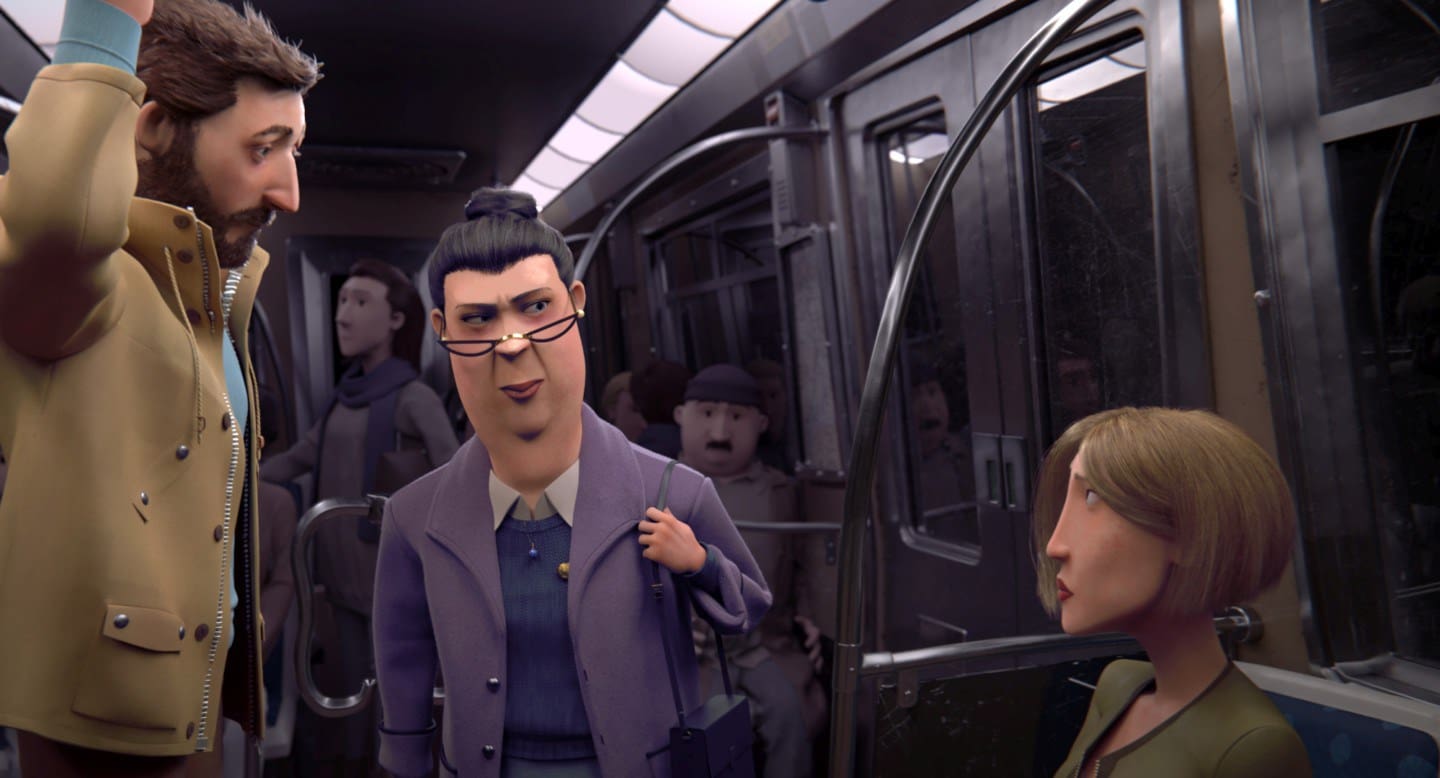 Cortometraje de Animación-3d-Méli-Métro