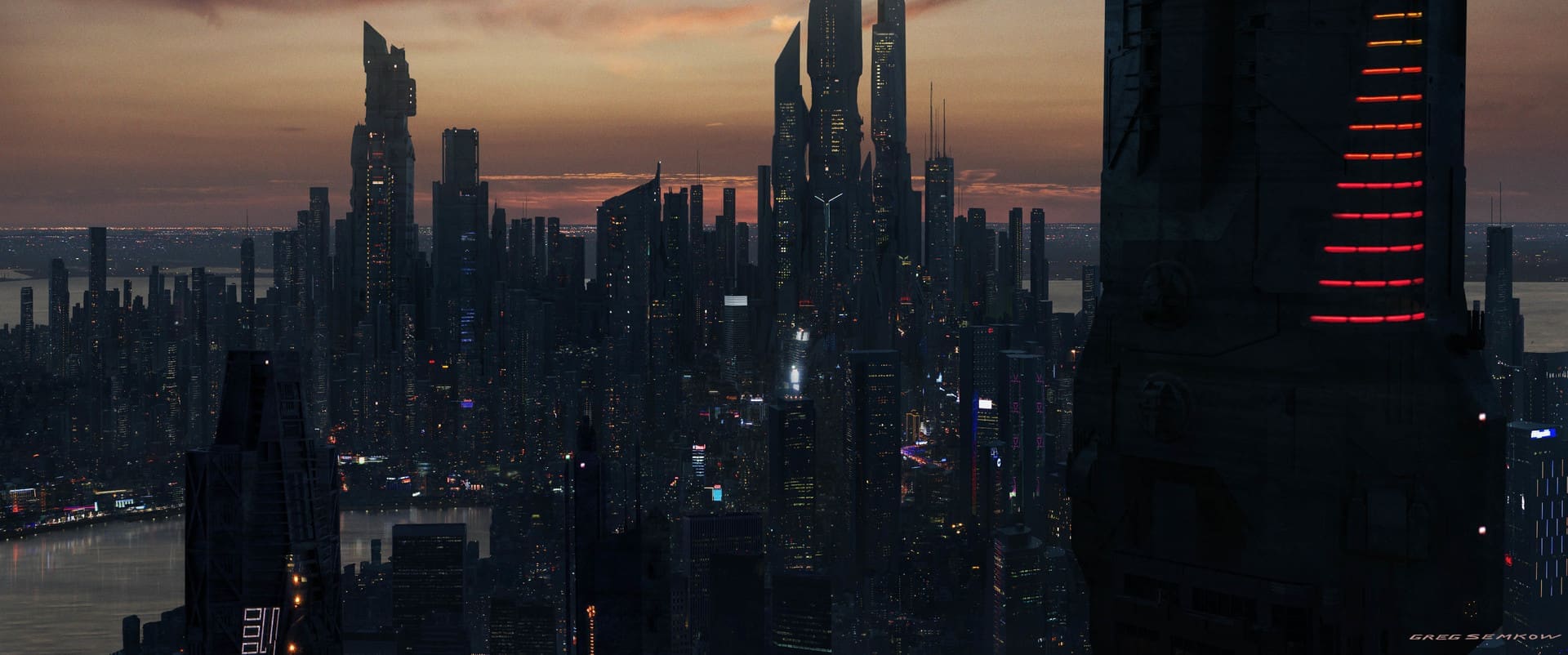 Ilustración y Concept Art: Greg Semkow