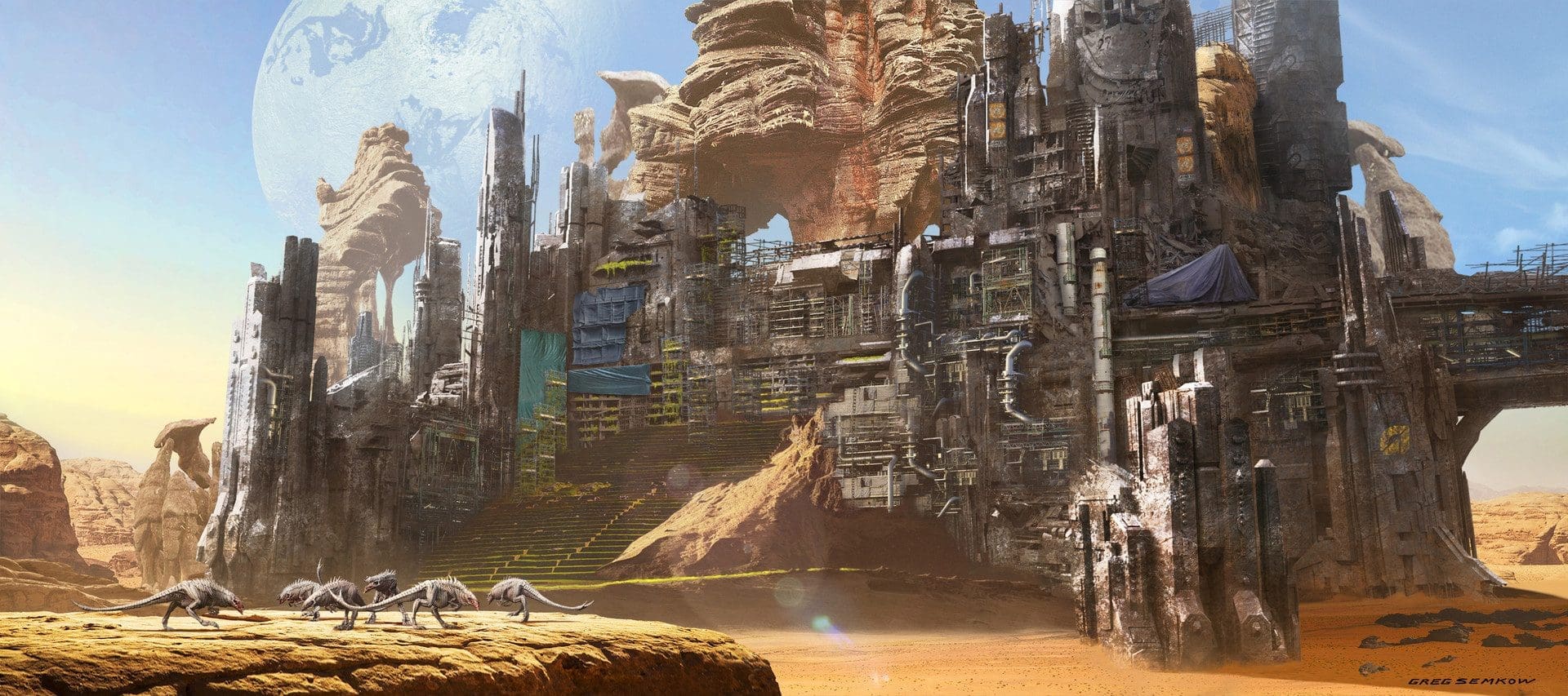 Greg Semkow-Ilustración-Concept art-arte