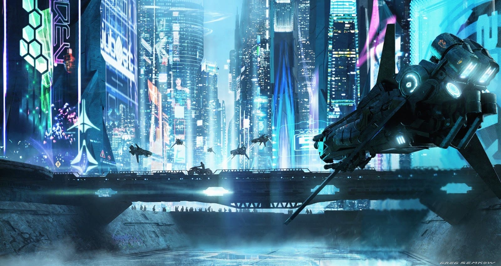 Greg Semkow-Ilustración-Concept art-arte