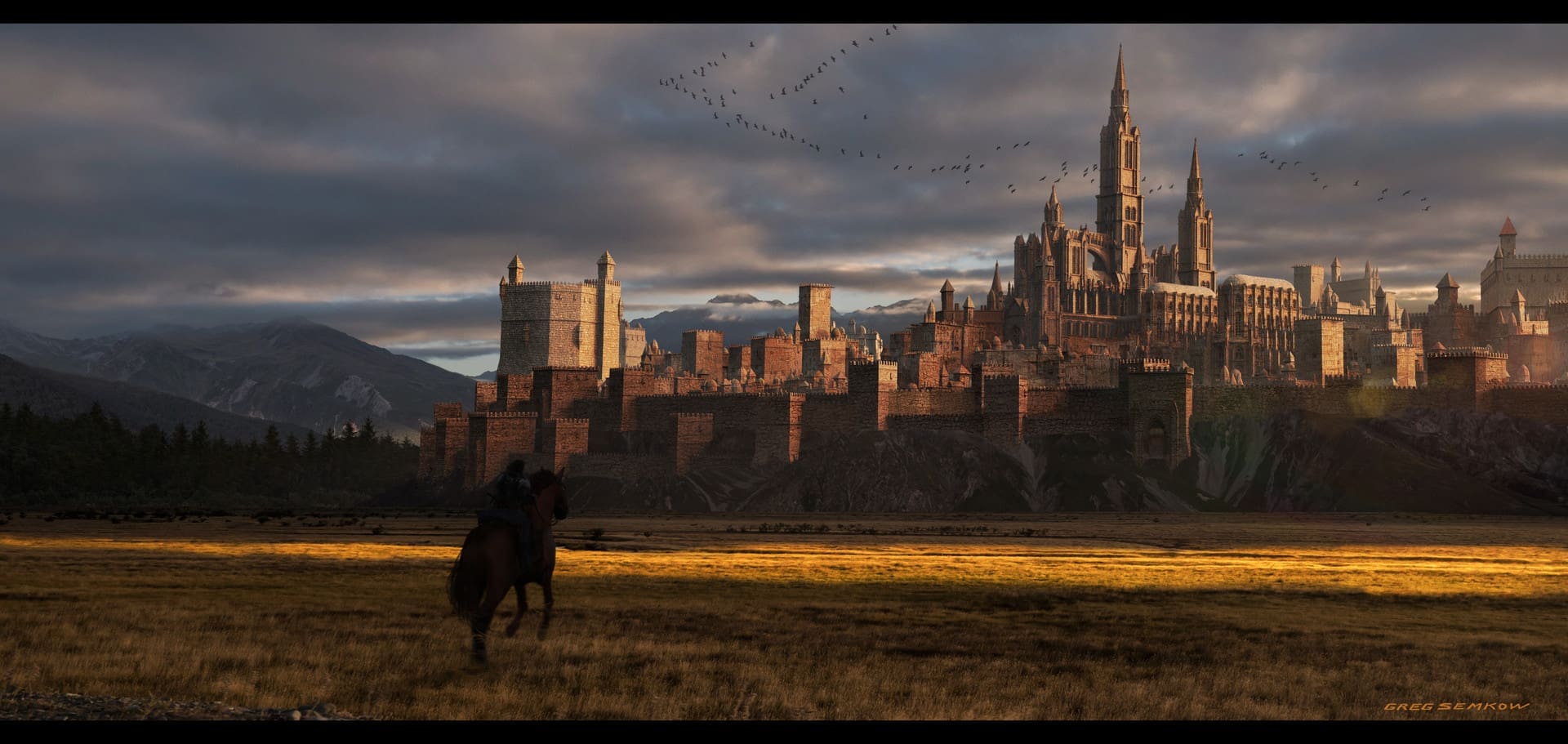 Ilustración y Concept Art: Greg Semkow
